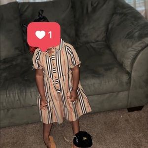 Burberry collard dress